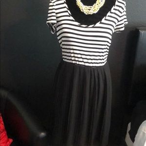 Pleated dress